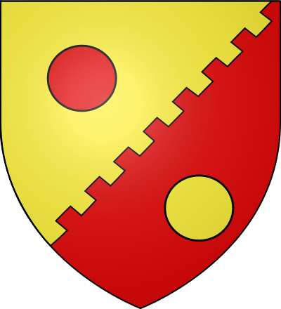Blason de la commune Mézières-en-Gâtinais
