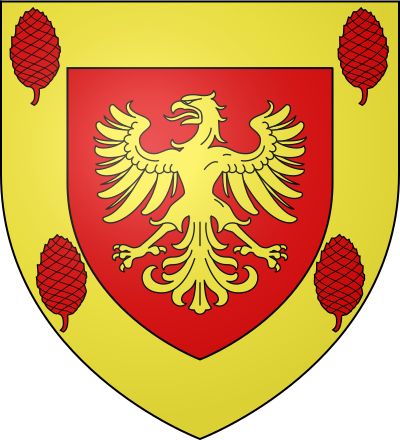 Blason de la commune Pressigny-les-Pins