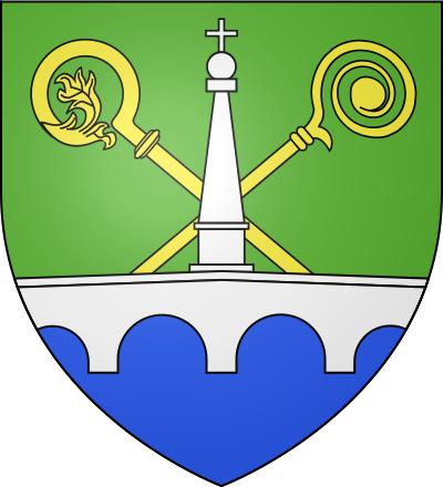 Blason de la commune Saint-Hilaire-Saint-Mesmin