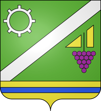 Blason de la commune Saint-Jean-de-la-Ruelle