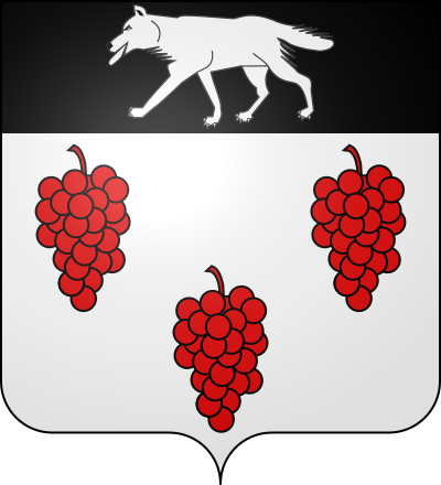 Blason de la commune Saint-Loup-des-Vignes