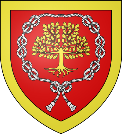 Blason de la commune Saint-Lyé-la-Forêt