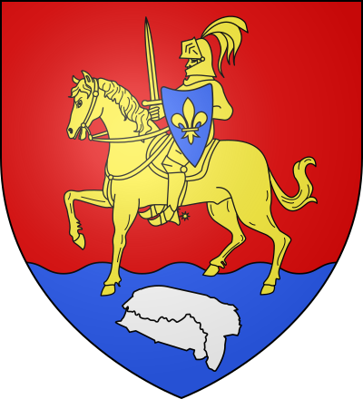 Blason de la commune Saint-Maurice-sur-Aveyron