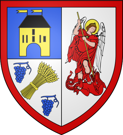 Blason de la commune Saint-Michel