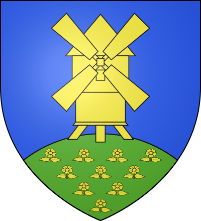 Blason de la commune Santeau