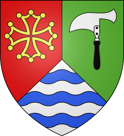 Blason de la commune Arcambal