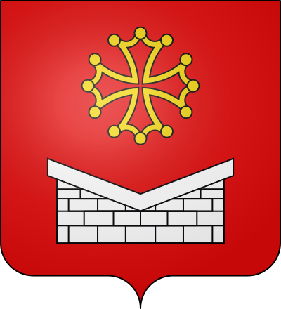 Blason de la commune Aujols