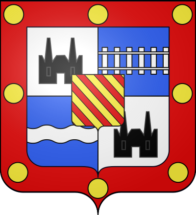 Blason de la commune Biars-sur-Cère