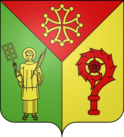 Blason de la commune Blars