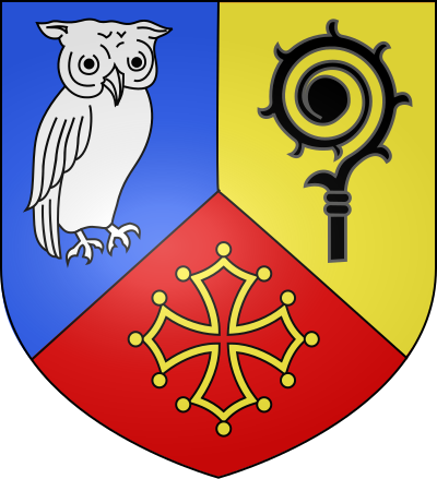 Blason de la commune Cahus