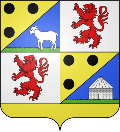 Blason de la commune Couzou