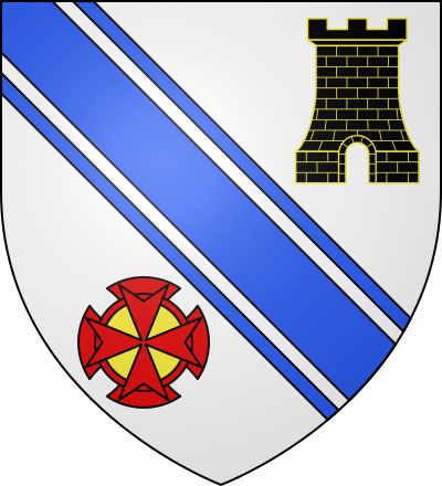 Blason de la commune Cras