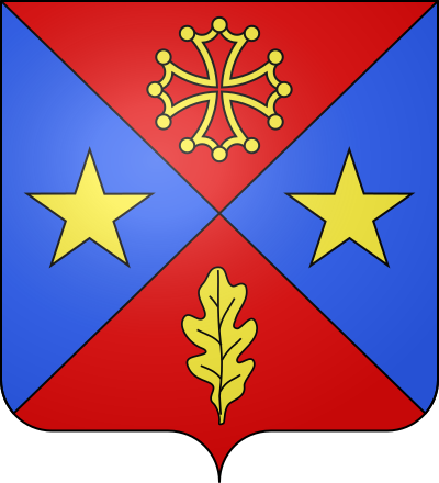 Blason de la commune Ginouillac