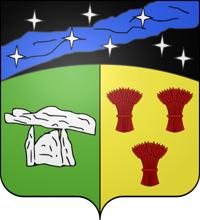 Blason de la commune Lentillac-du-Causse