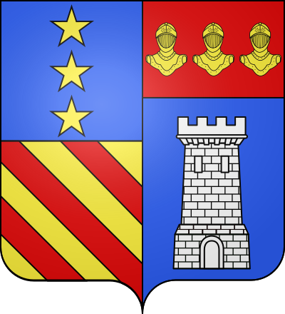 Blason de la commune Limogne-en-Quercy