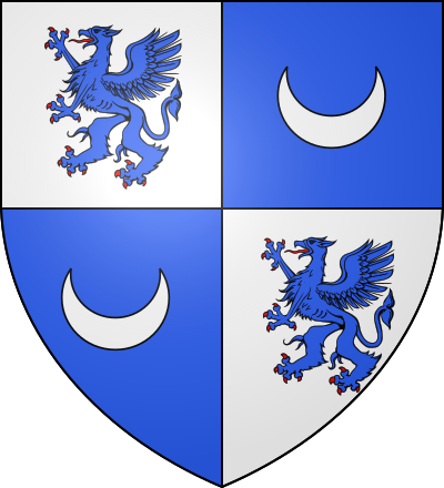Blason de la commune Luzech