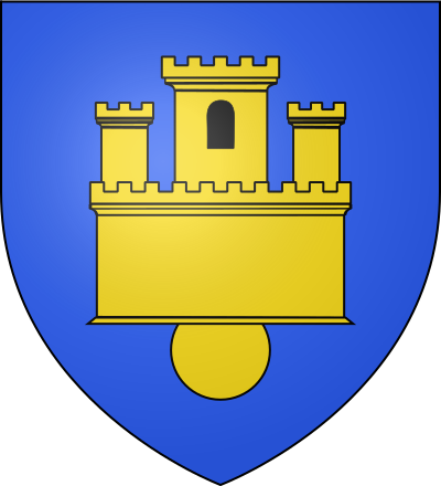 Blason de la commune Saint-Cirq-Lapopie