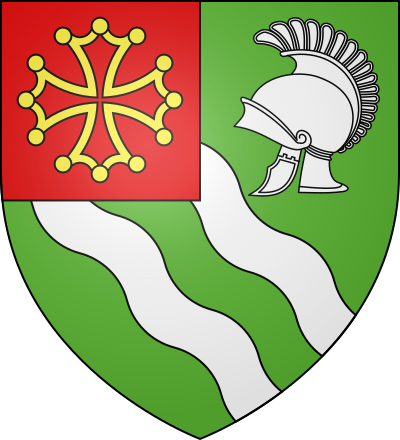 Blason de la commune Saint-Denis-lès-Martel