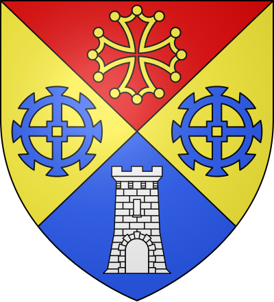 Blason de la commune Strenquels