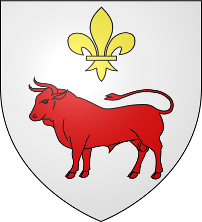Blason de la commune Tauriac