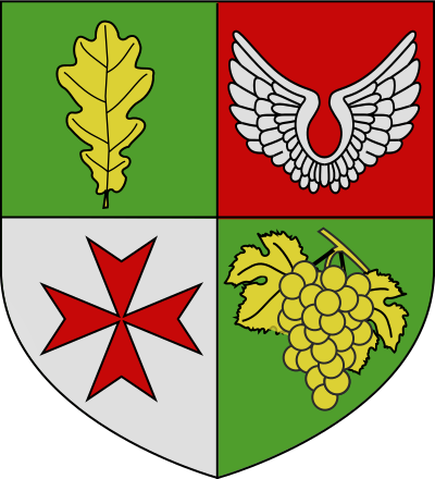 Blason de la commune Villesèque