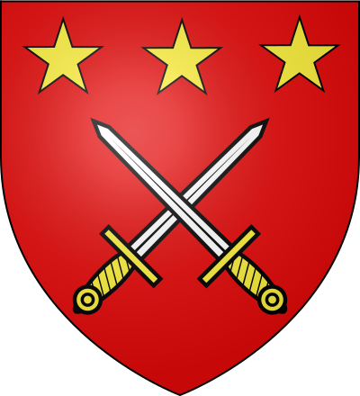 Blason de la commune Auroux