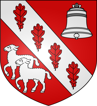 Blason de la commune Cassagnas