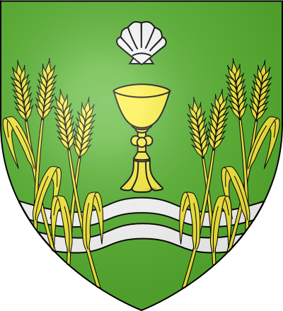 Blason de la commune Chastanier