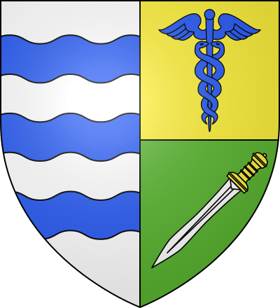 Blason de la commune Chaulhac