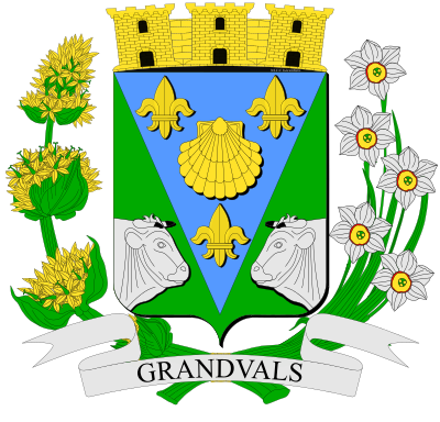 Blason de la commune Grandvals