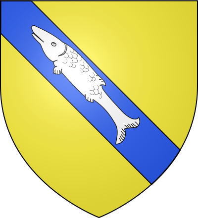 Blason de la commune Luc