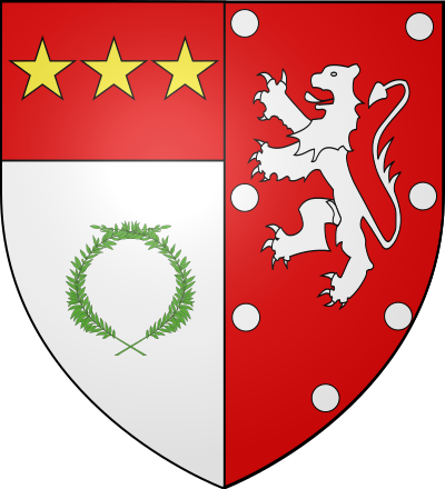 Blason de la commune La Malène