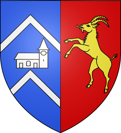 Blason de la commune Moissac-Vallée-Française
