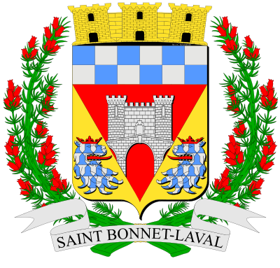 Blason de la commune Saint Bonnet-Laval