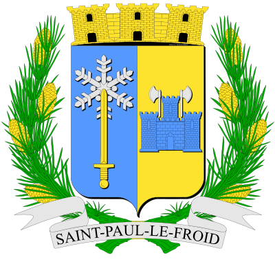 Blason de la commune Saint-Paul-le-Froid