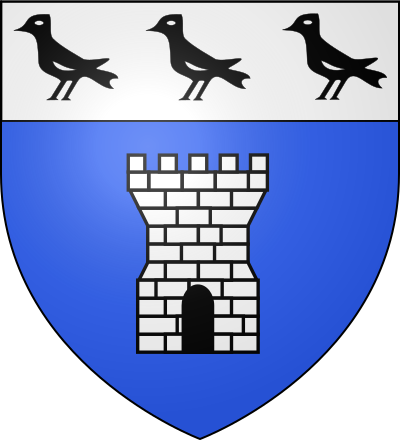 Blason de la commune Serverette