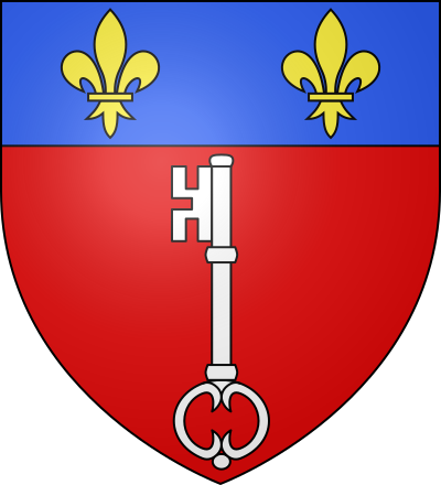 Blason de la commune Angers