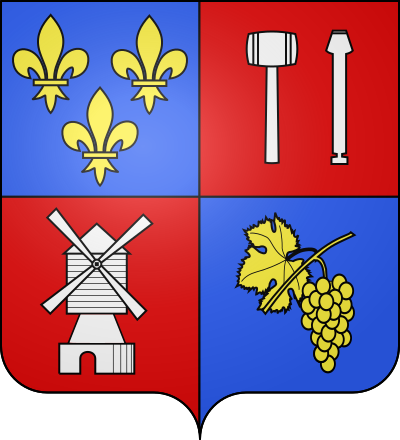 Blason de la commune Avrillé