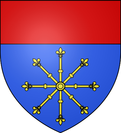 Blason de la commune Fontevraud-l'Abbaye
