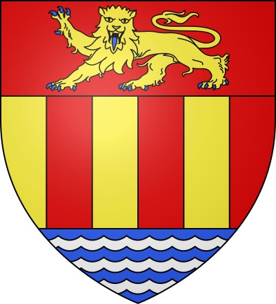 Blason de la commune Bricqueville-sur-Mer