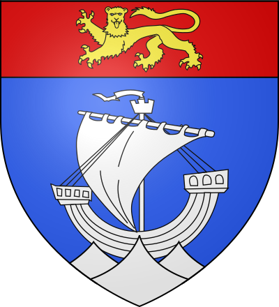 Blason de la commune Carolles