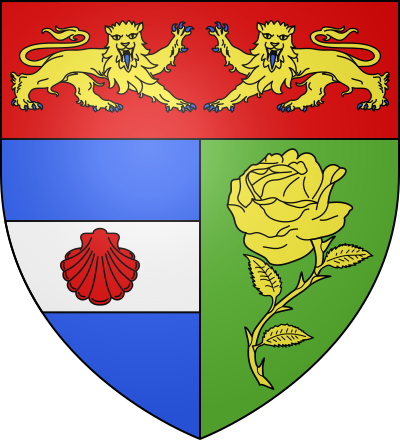 Blason de la commune Émondeville