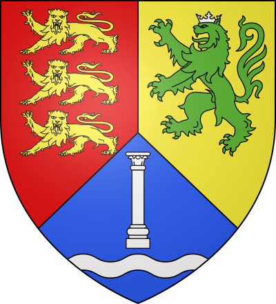 Blason de la commune L' Étang-Bertrand