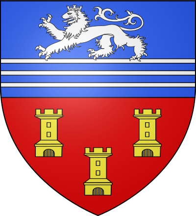 Blason de la commune Flamanville