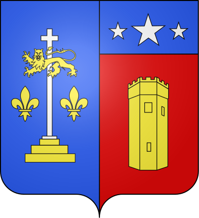 Blason de la commune Huberville