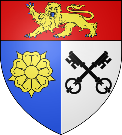 Blason de la commune Le Mesnil-Villeman