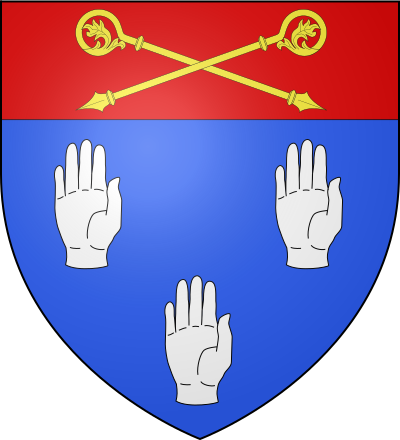 Blason de la commune La Mouche