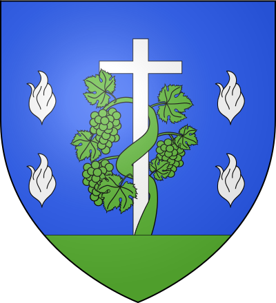 Blason de la commune Le Rozel