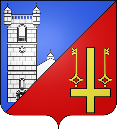 Blason de la commune Saint-Pierre-Église