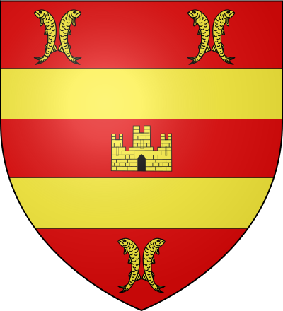 Blason de la commune Saint-Sauveur-le-Vicomte